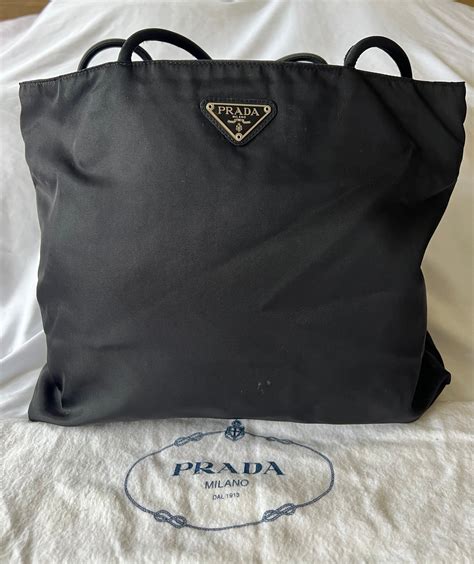 vintage prada nylon handbag|authentic pre owned Prada handbags.